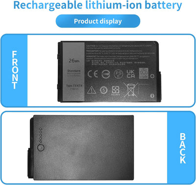 HUBEI J7HTX 02JT7D 7XNTR FH8RW Laptop Batterie Ersatz für Dell Latitude 7202 7212 7220 Rugged Extrem