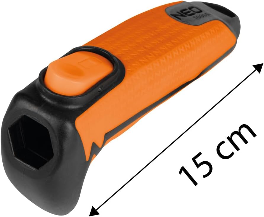 NEO TOOLS Kurzer Handgriff für NEO Click System - Ergonomischer Werkzeugstiel (150mm) mit PP-Aufnahm