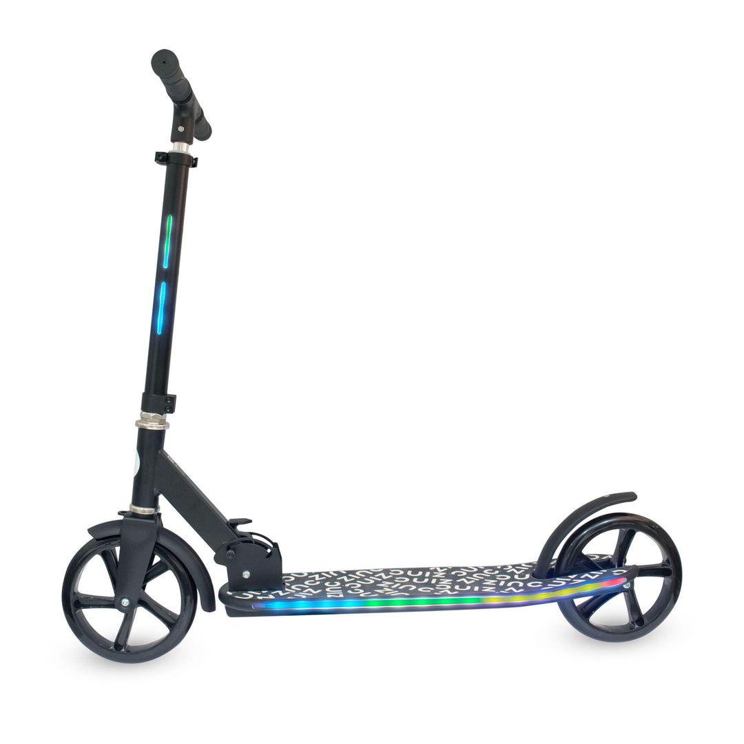 Zinc Big Wheeled Light Up Brillz Scooter – beleuchtetes Deck, beleuchteter Vorbau, 20 Verschiedene L