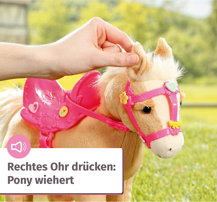 BABY born, Puppenpferd, BABY born My Cute Horse, interaktives Pferd mit Lauf-und Soundfunktion, Plüs