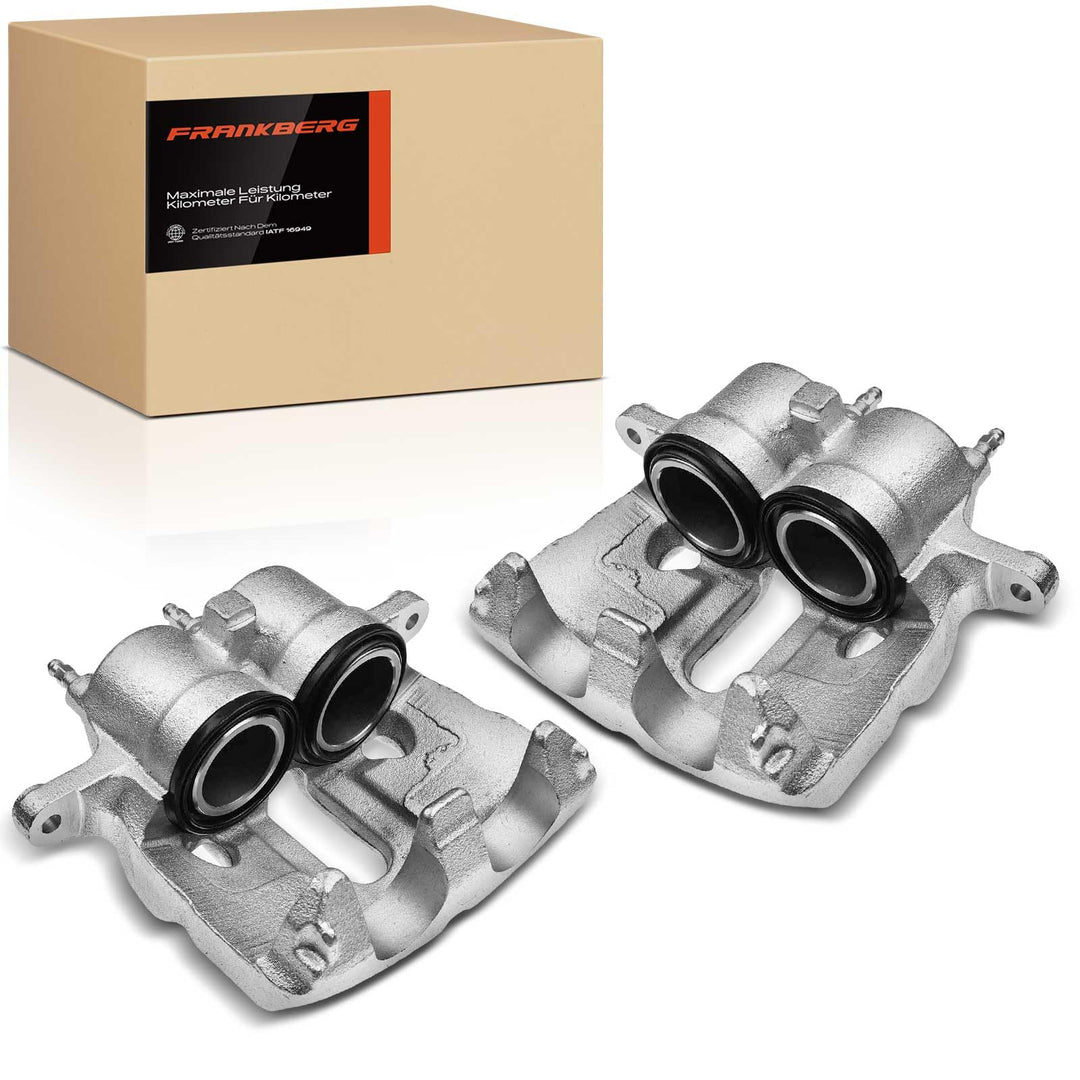 Frankberg 2x Bremssattel Bremszange Vorne Links Rechts Kompatibel mit Jumper 1.9L-2.8L 1994-2002 Box