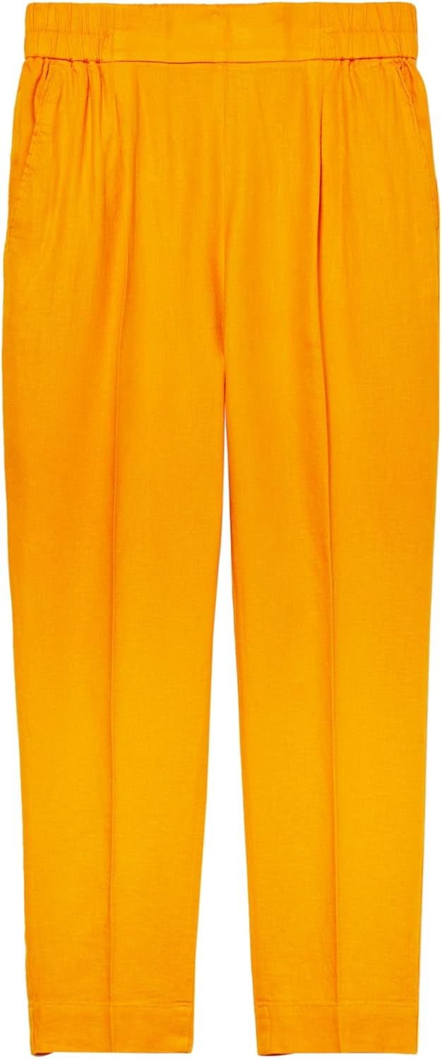 Sisley Womens Trousers 484QLF00S Pants, Orange 3Z9, 42