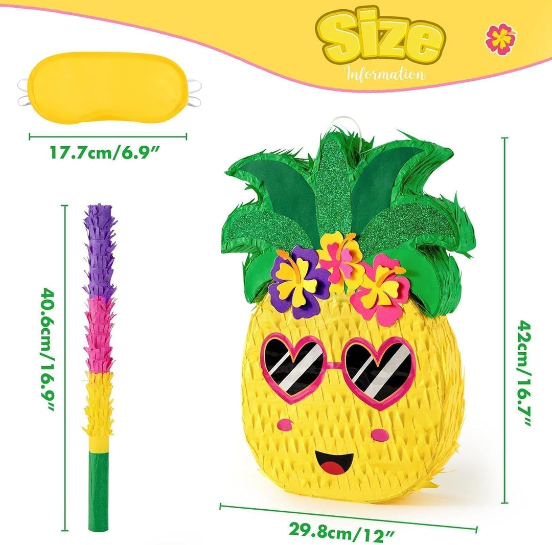 WERNNSAI Ananas Pinata – Geburtstag Pinata Hawaii Deko Junge Kinder Mädchen Ananas Piñata Füllung mi