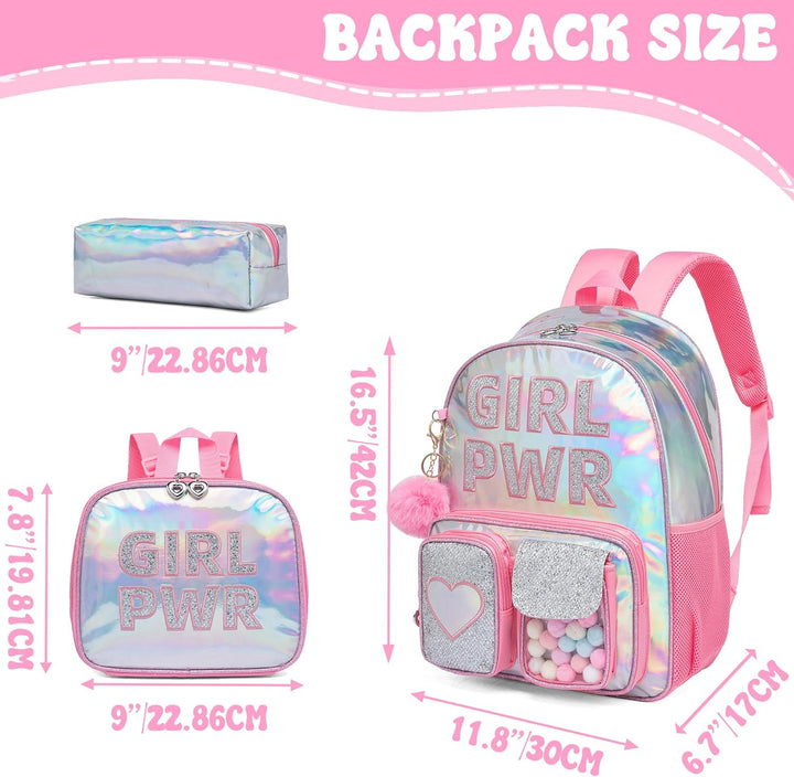 HTgroce Rucksack Mädchen Durchsichtig Rucksack Transparent Plastic schultascheTransparent Waterproof