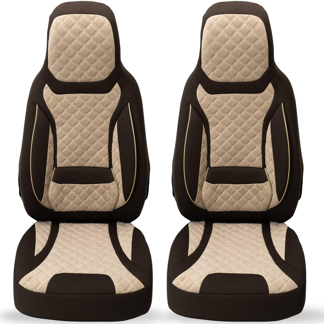 BREMER SITZBEZÜGE Mass Sitzbezüge Schonbezüge für Mercedes GLK X204 T2 T2 - Braun/Beige GLK X204, T2