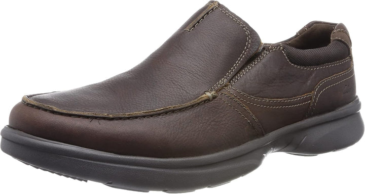 Clarks Herren Bradley Free Slipper 45 EU Weit Tan Tumbled, 45 EU Weit Tan Tumbled