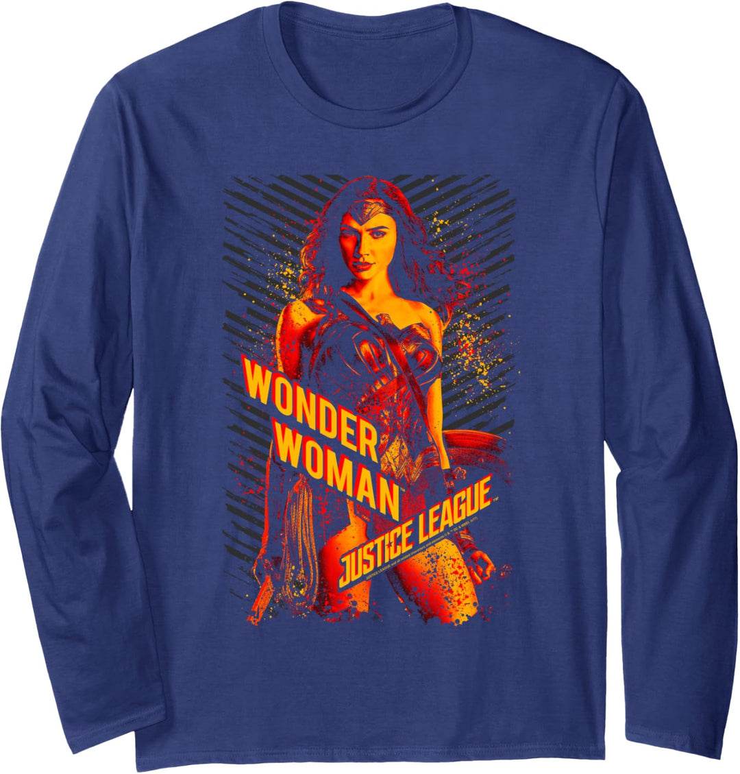 Justice League Movie Wonder Woman Langarmshirt