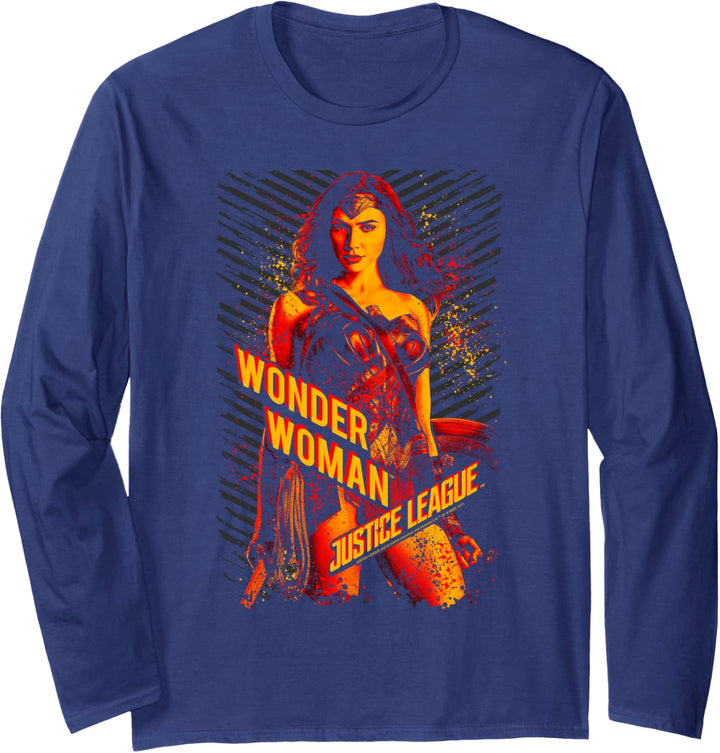 Justice League Movie Wonder Woman Langarmshirt