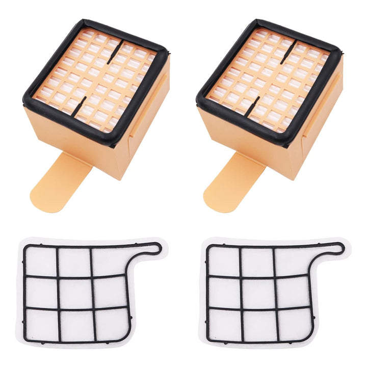 2x HEPA Filter + 2x Motorfilter für Staubsauger geeignet für Vorwerk Kobold Kobold VK135 VK136 - VK