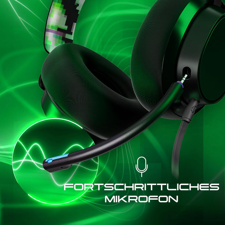 Skullcandy SLYR Kabelgebundenes Multi-Platform Over-Ear Gaming Headset für Xbox, PlayStation und PC