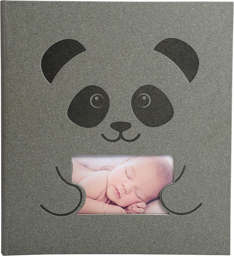 Exacompta 16561E Premium Fotoalbum Zephire mit Pandamotiv, 30 Seiten, rechteckig, perfekt für Ihre B