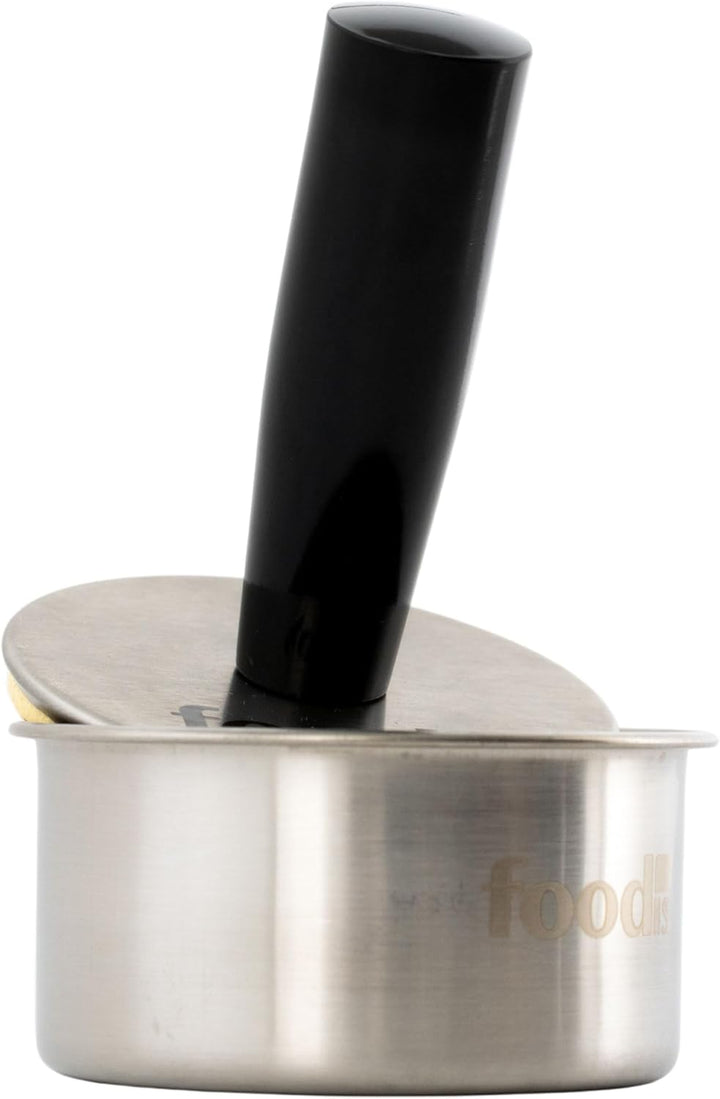 Crepes Zubehör Reinigungsstempel Set – Öler mit Edelstahl Pad-Ständer – XH Xtra Hard Pad – Crepespla