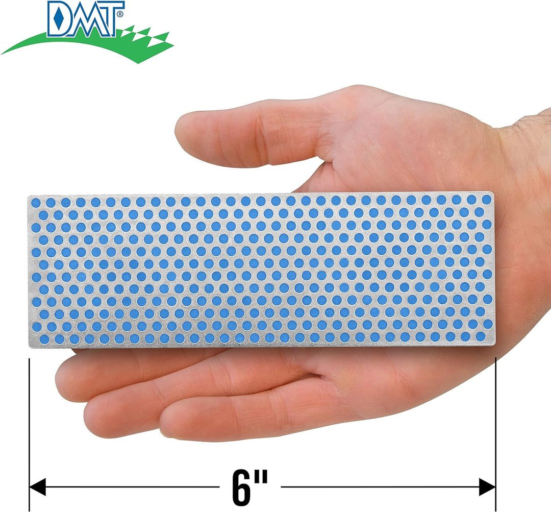 DMT Diamond Whetstone Wetzstein – grob mit Plastikbox, 15,2 cm / 6 Zoll, 1 Stück, W6CP, Grob