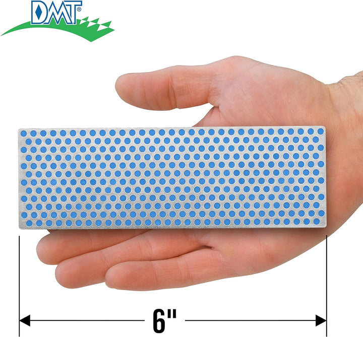 DMT Diamond Whetstone Wetzstein – grob mit Plastikbox, 15,2 cm / 6 Zoll, 1 Stück, W6CP, Grob