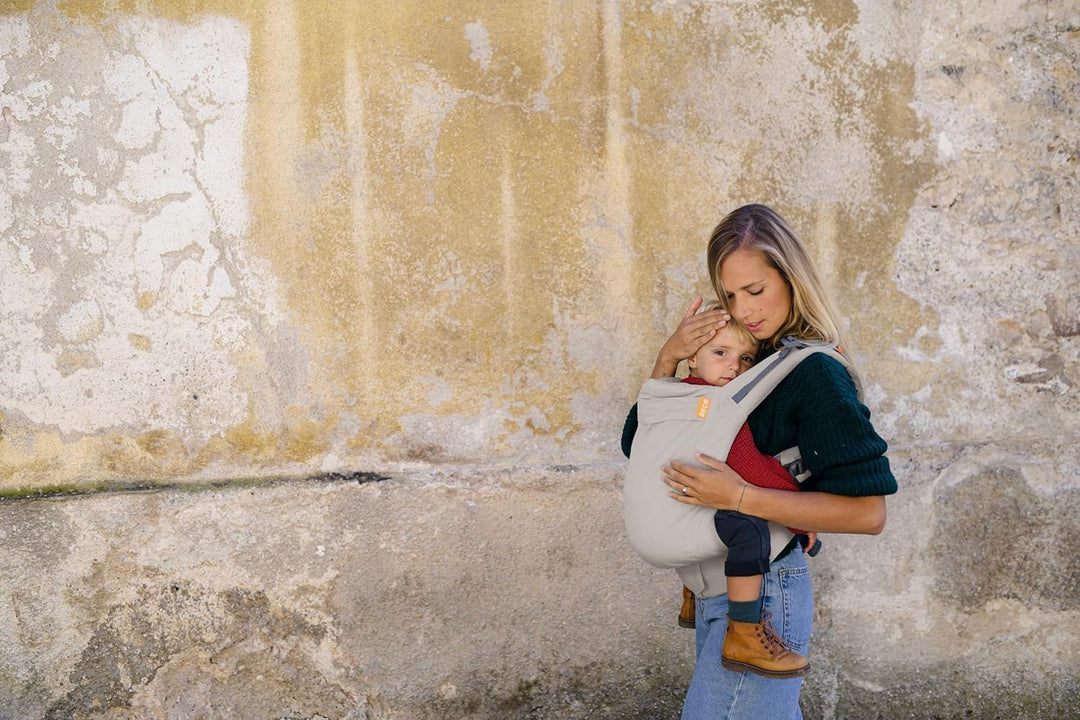 Beco Toddler Babytrage &amp; Kindertrage (9-27 kg) - 100% Baumwoll Trage Kleinkind, Leicht &amp; Atmungsakti