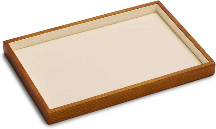 Oirlv Schmucktablett Gross,Schmucktablett Holz,Schmuckschublade,Schmuckschatulle Holz,Schmuckhalter,