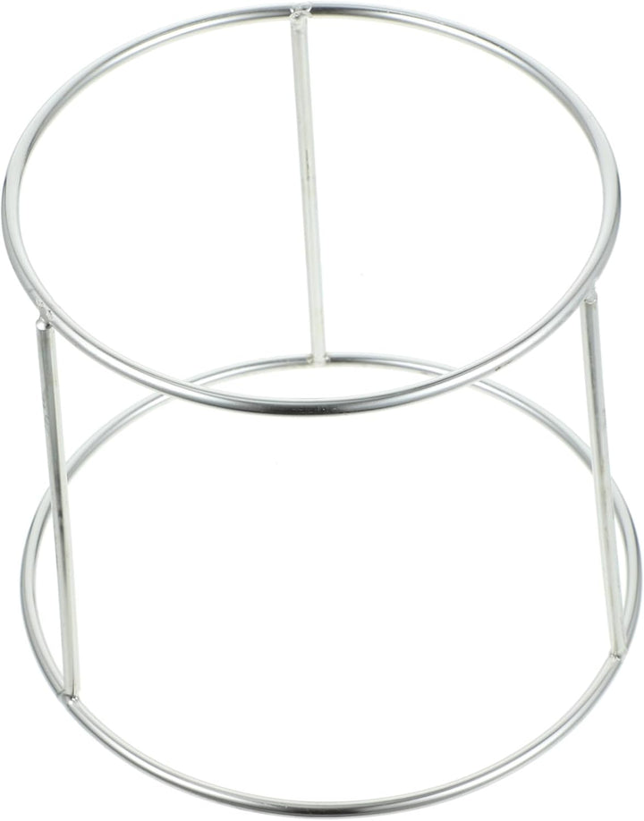 BESTonZON Edelstahl Servierplatte Halter Zweistufiger Pizzablechhalter Und Grill Tray Holder Rostfre