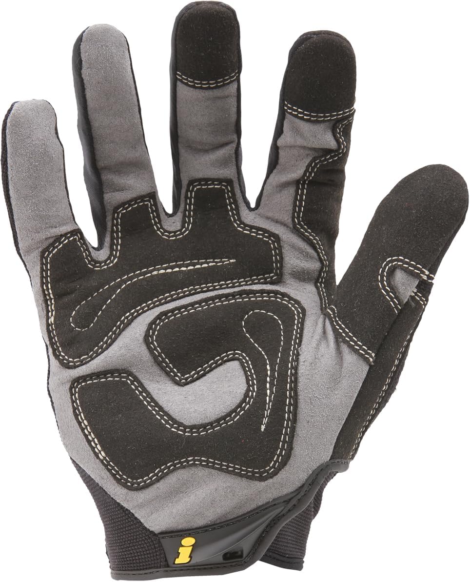 Ironclad GUG-03-M General Utility Handschuhe, Schwarz, Grösse M M (3er Pack), M (3er Pack)