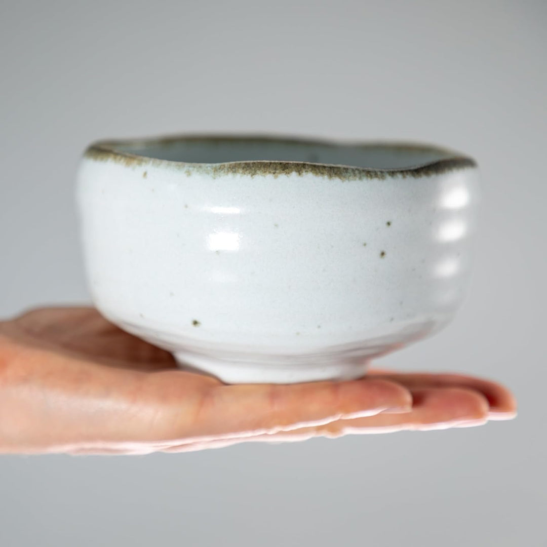 Asayu Japan Matcha Schale (Shirotsuchi), Shirotsuchi