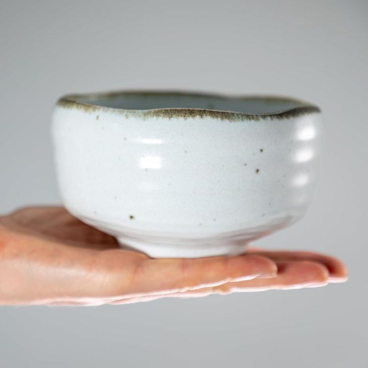 Asayu Japan Matcha Schale (Shirotsuchi), Shirotsuchi