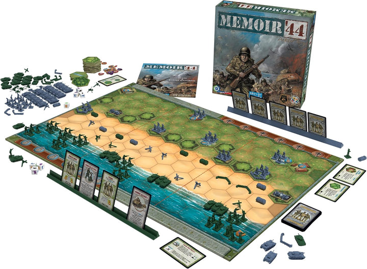 Asmodee 200056 - Days of Wonder - Memoire 44 Basisspiel (ENGL.) Alt, Alt