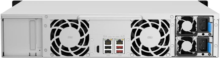 QNAP NAS TS-1264U-RP-8G 12bay 2HE (Quad-Core Rackmount-NAS mit Dual-Port 2,5GbE und PCIe-Erweiterung