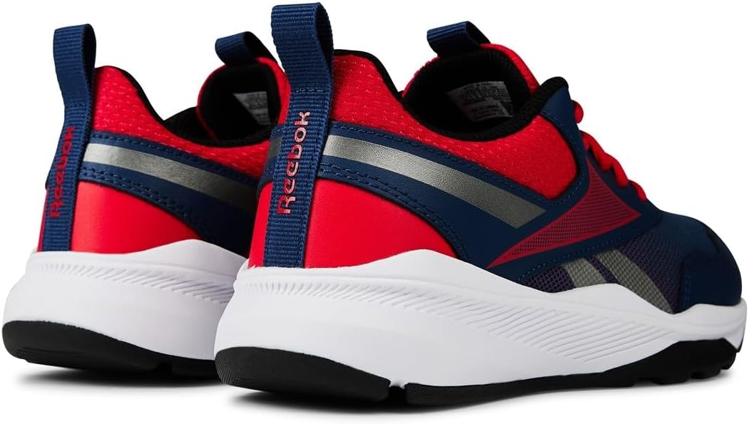 Reebok Jungen Xt Sprinter 2.0 Sneaker 27 EU Vecred Uniblu Pewter, 27 EU Vecred Uniblu Pewter