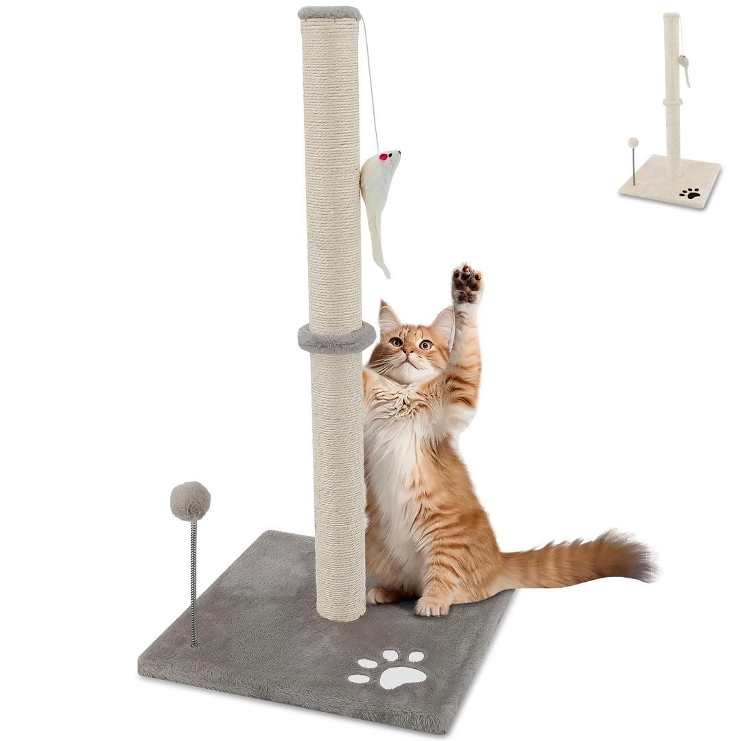 Beltom® Kratzbaum Katzenkratzbaum Kletterbaum. Katzenbaum Katzen Spielbaum, mit Zwinger 81,5 cm. - G