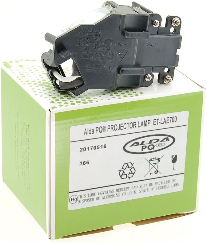 Alda PQ Premium, Beamer Lampe kompatibel mit PANASONIC, PT-AE700, PT-AE700E, PT-AE700U, PT-AE800, PT
