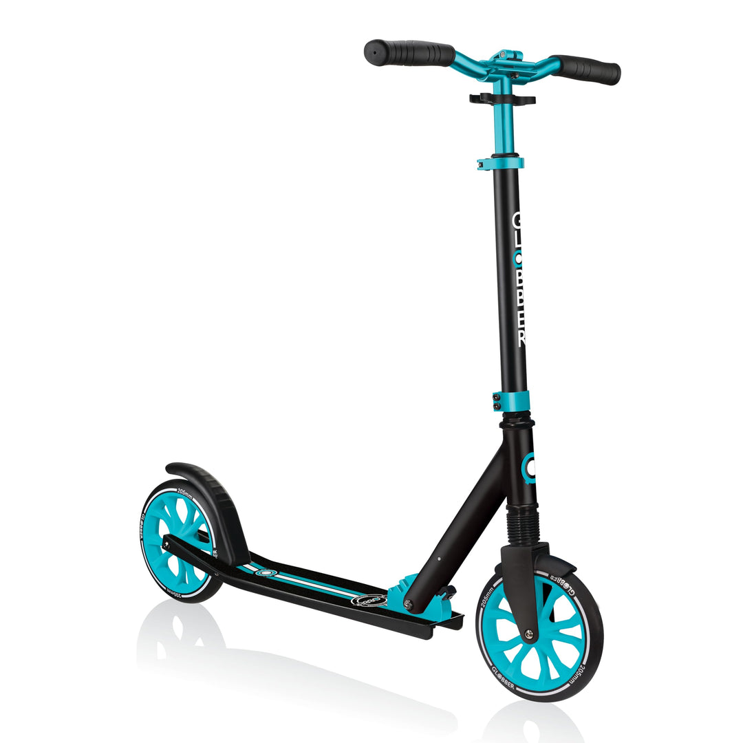 GLOBBER NL 205 Roller – Tretroller Kinder ab 6 Jahre, Teens und Erwachsene - Scooter 205 mm - ABEC 7