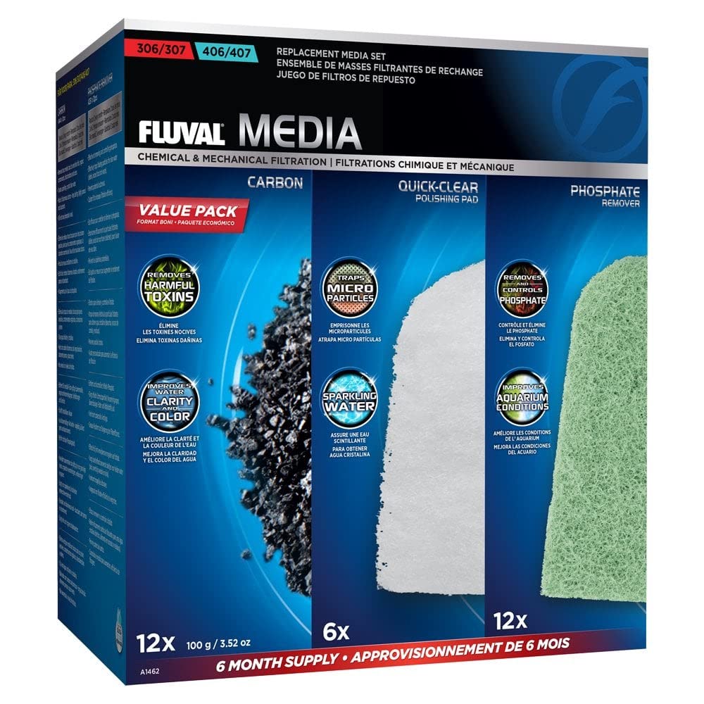 FLUVAL 307/407 Ladepackung 6 Monate, 1250 g, 307/407