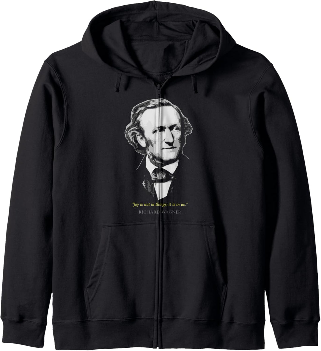 Richard Wagner Zitat Kapuzenjacke