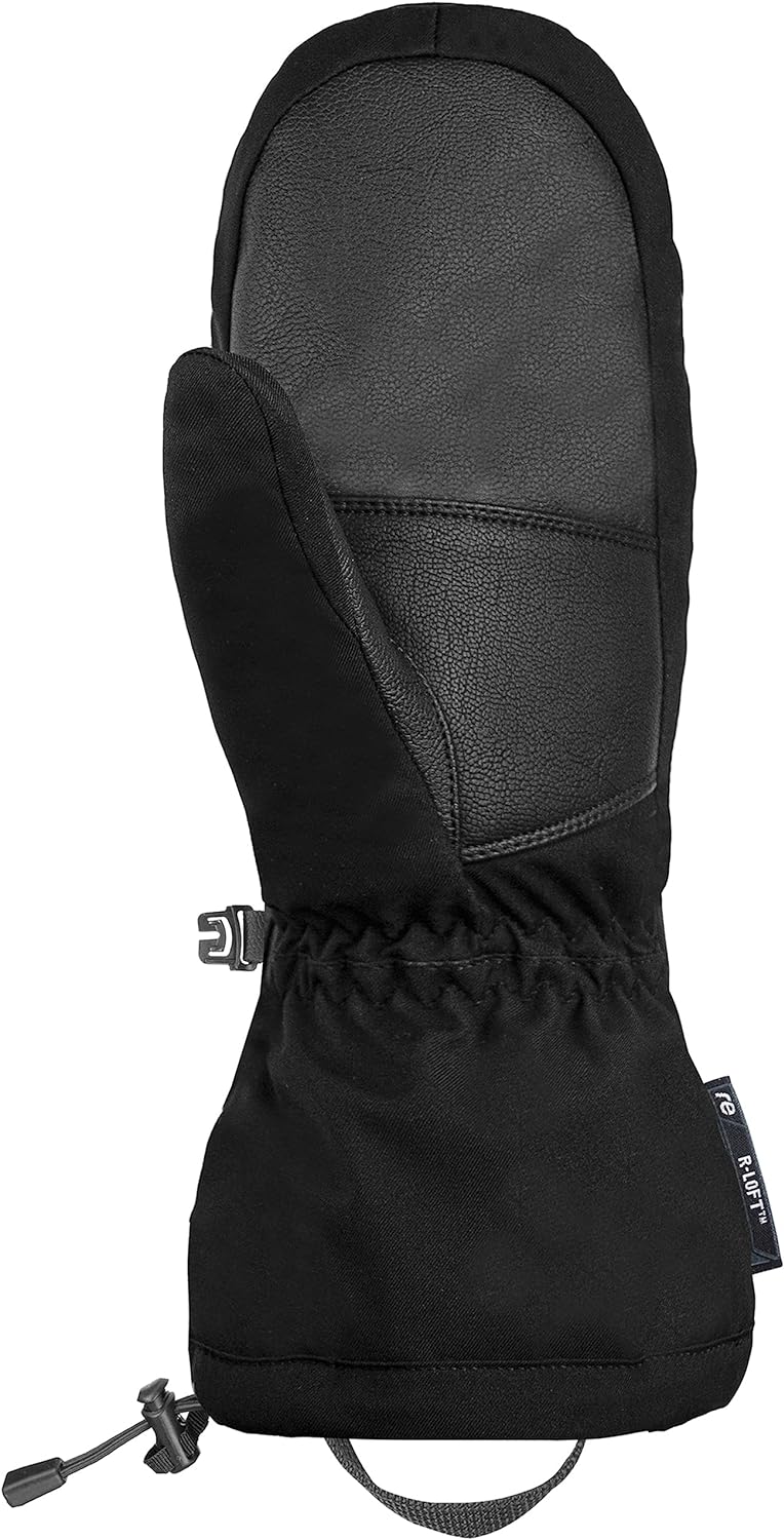 Reusch Damen Fäustlinge Demi R-tex Xt Mitten Extra Warm, Wasserdicht, Atmungsaktiv 7.5 schwarz / wei
