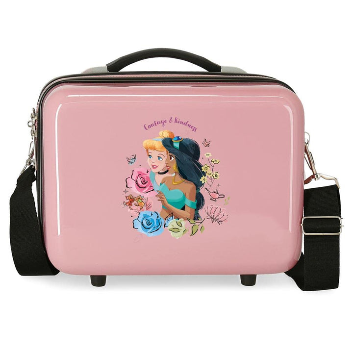Disney Anpassbare Kulturtasche mit Umhängetasche, rosa, 29 x 21 x 15 cm, starr, ABS 9,14 l Makeup Ta