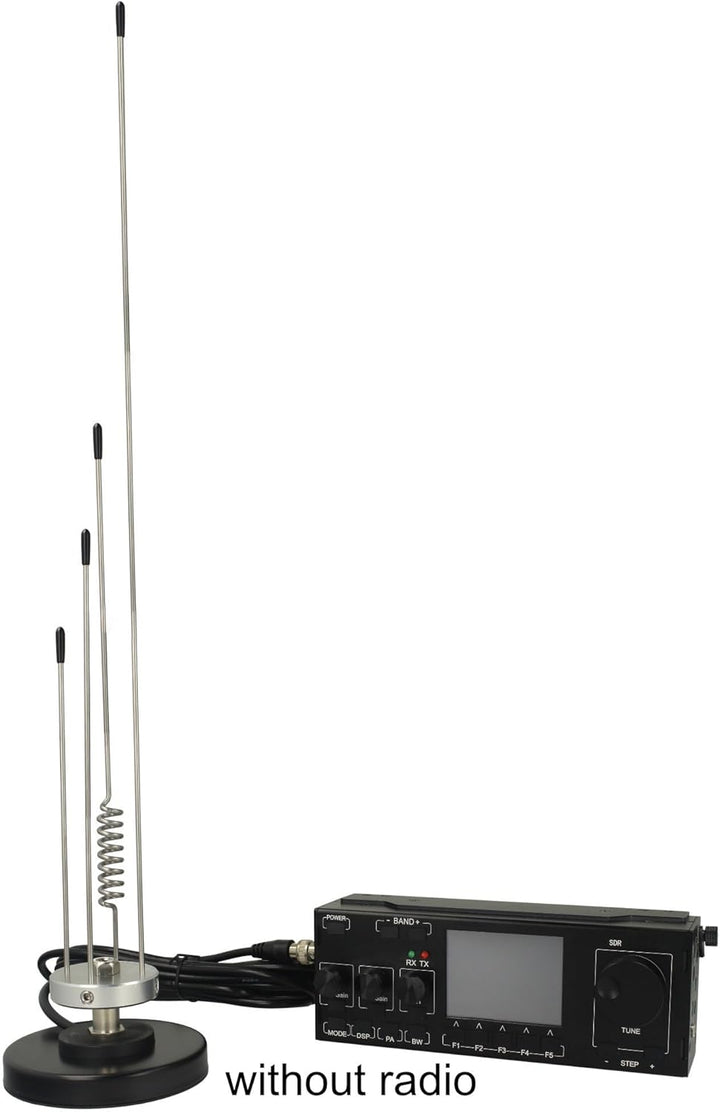 RTL-SDR Blog V4 + Moonraker Skyscan Mobile Scanner Antenne Bundle (25-2000 MHz, 65 cm, Magnetfuss) –