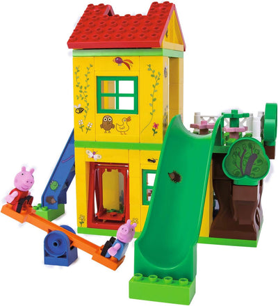 BIG-Bloxx Peppa Pig Play House - Baumhaus, Construction Set, BIG-Bloxx Set bestehend aus Peppa, Scho