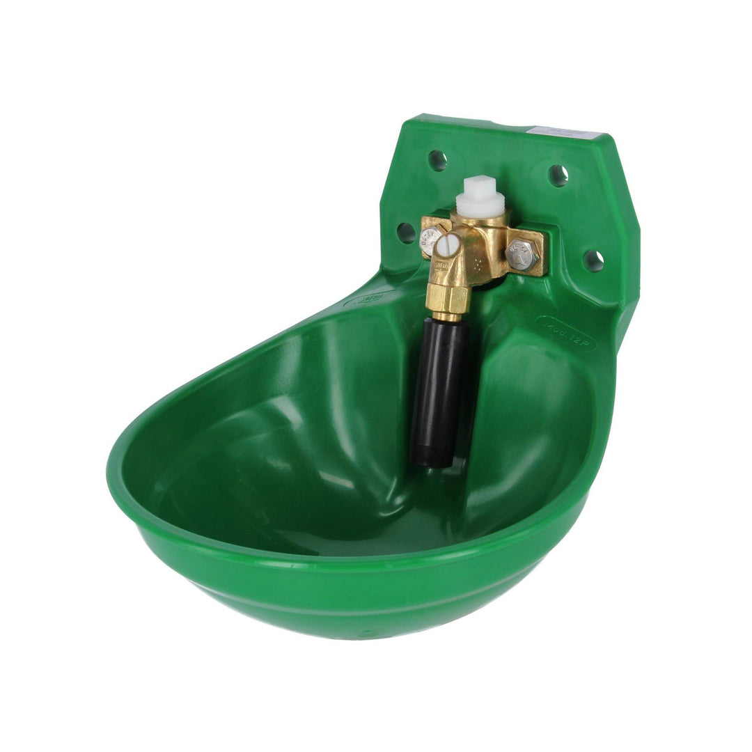 Suevia 1000120 Tränke SUEVIA Tränkebecken Modell 12P mit Messing-Ventil 1/2" IG