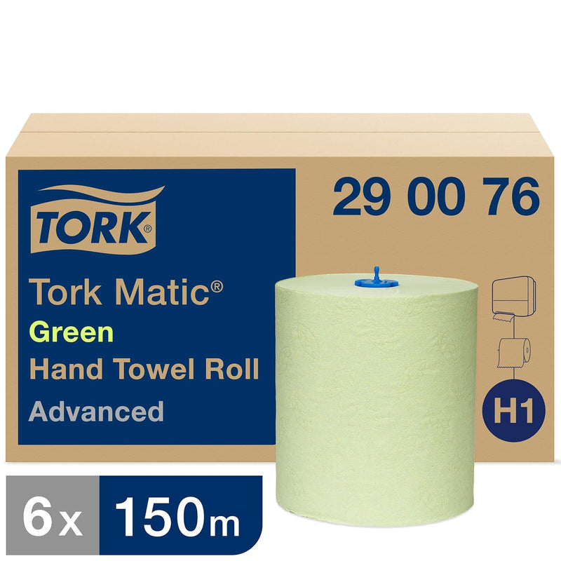 Tork Matic grünes Rollenhandtuch Advanced 290076 - H1 Papierhandtücher für Rollenhandtuchspender, sa