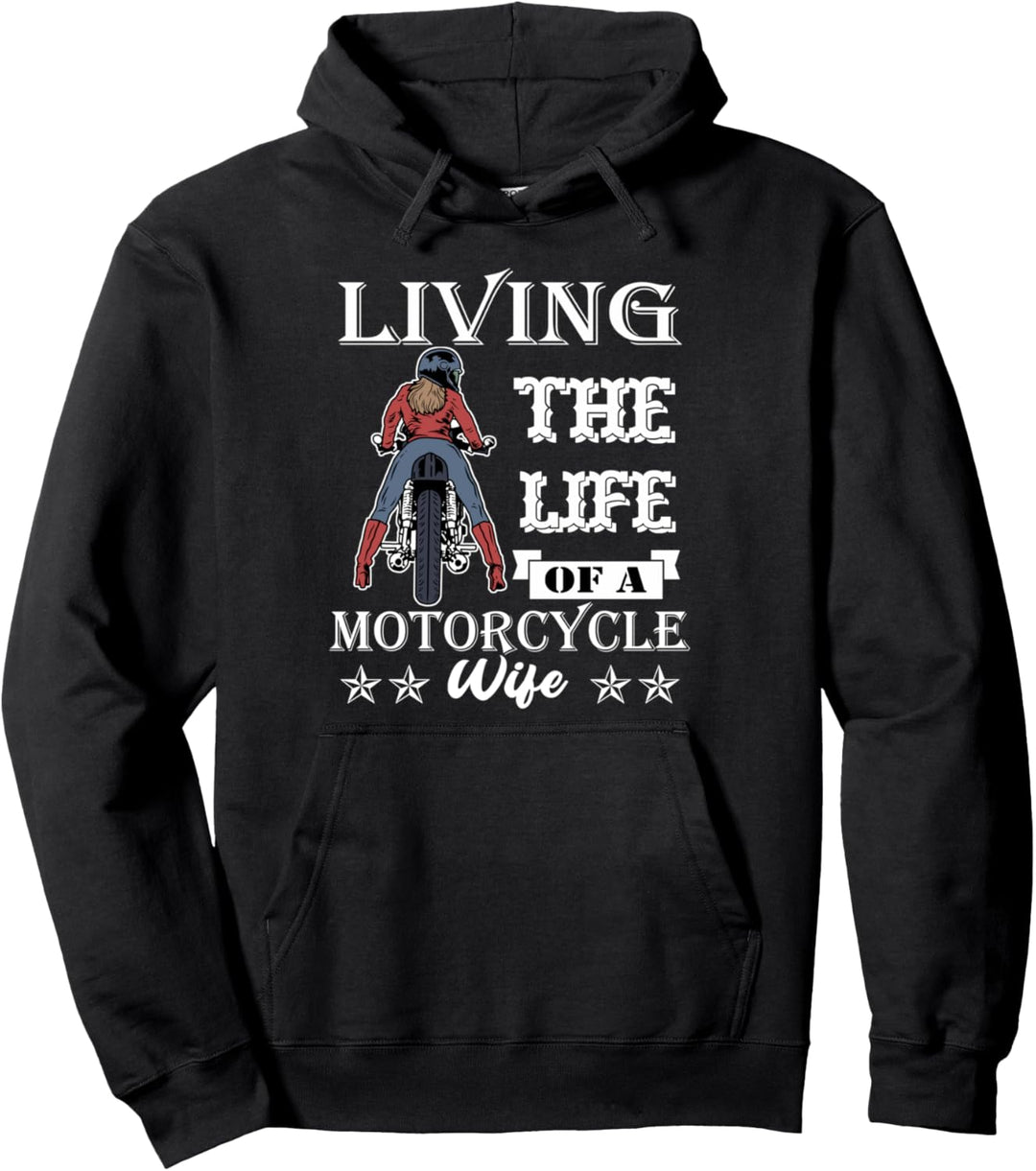 Motorrad Hoodie Frauen Muttertag Dirt Bike Frau Biker Pullover Hoodie