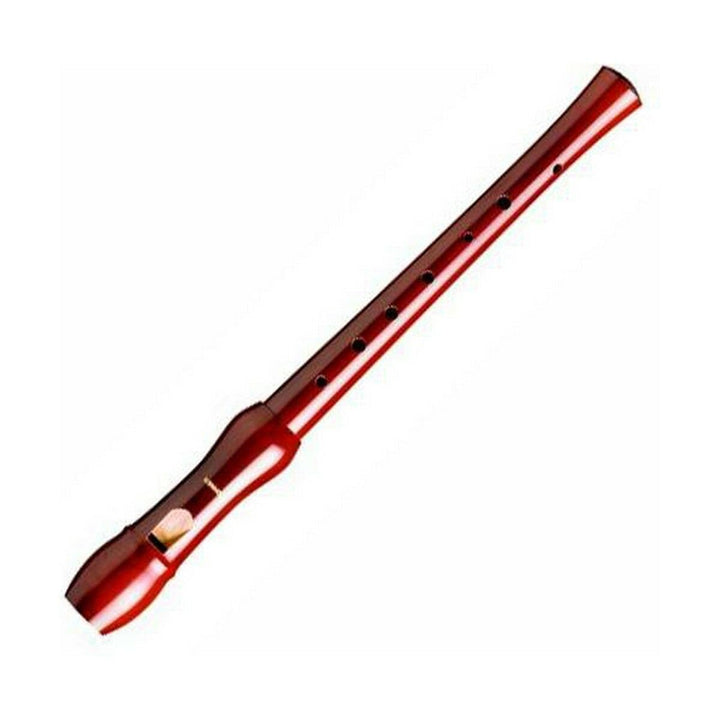 HOHNER Blockflöte, Musica Line, barock, Doppelloch, zweiteilig, Birnbaum dunkel Birnbaum lackiert Si