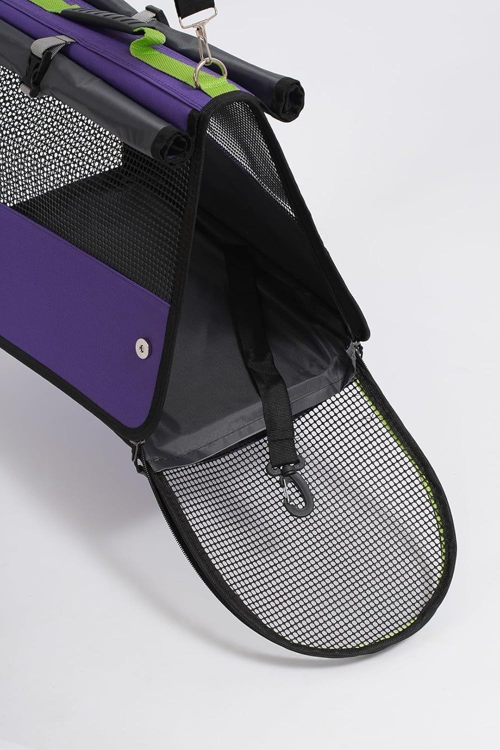 BRAVE PAWS Perdeli Flybag Transporttasche für Katzen und Hunde – Reissfestes Netz, Flugtauglich, Was