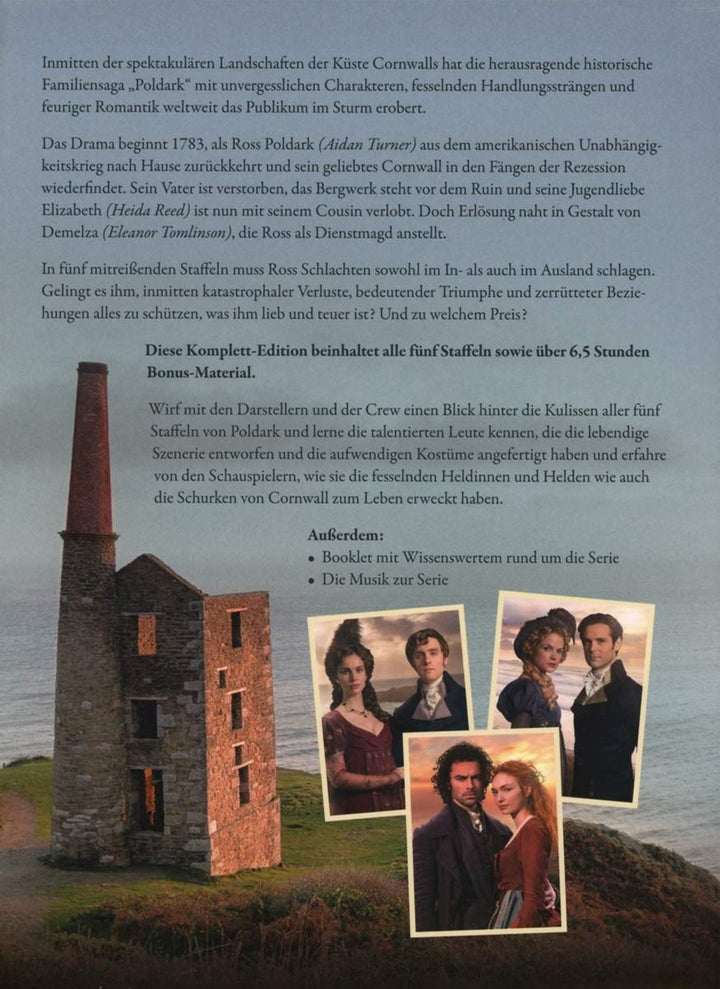 Poldark - Die komplette Serie [17 DVDs + 1 CD]