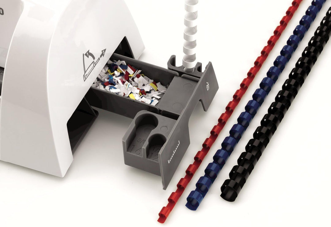 Fellowes Plastikbindegerät Starlet+ für Zuhause und das Home Office, Bindekapazität 120 Blatt, Stanz