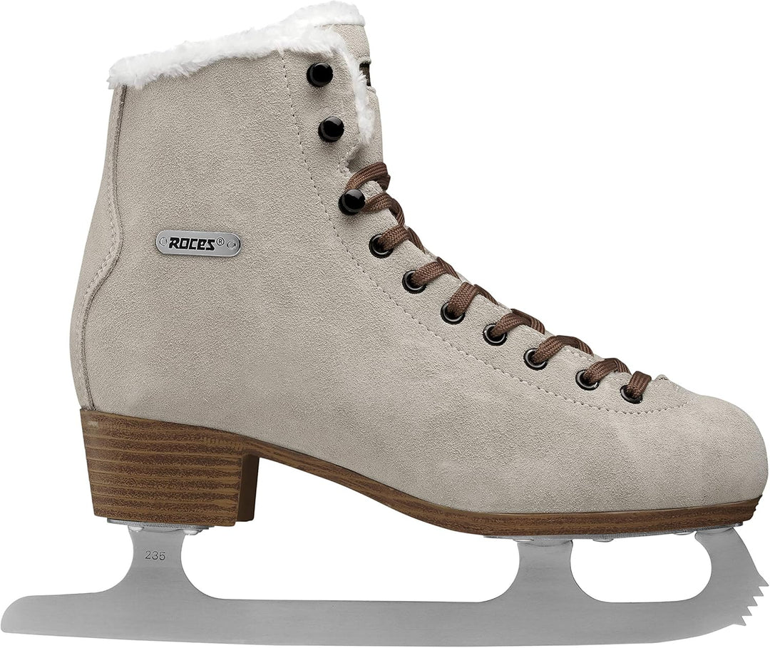 Roces Damen Suede Eco-fur Freizeit-Schlittschuh 41 suedebrown, 41 suedebrown