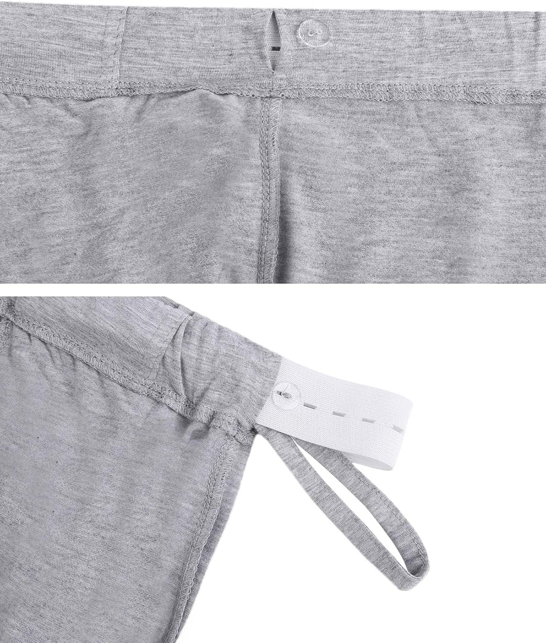Irdcomps Stillpyjama Damen Lang Stillschlafanzug Baumwolle Umstandspyjama Lang Schwangerschaft Pyjam