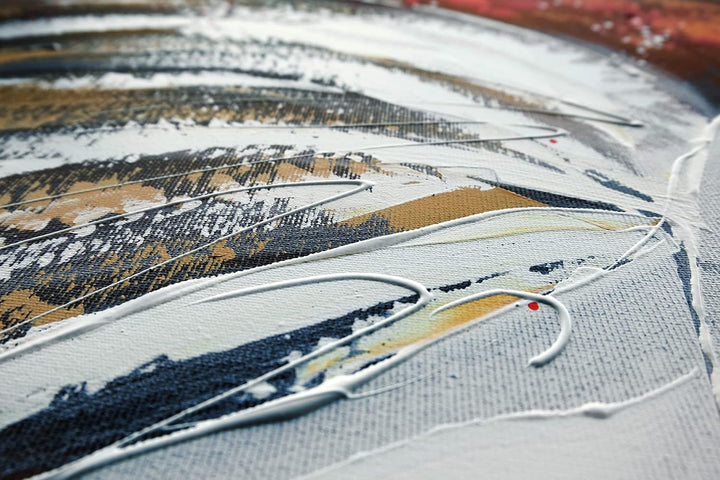Monica Mirafiori I 100% HANDGEMALT I Gemälde Engel 100x50cm | Gemälde Handgemalt | Acrylgemälde | Se