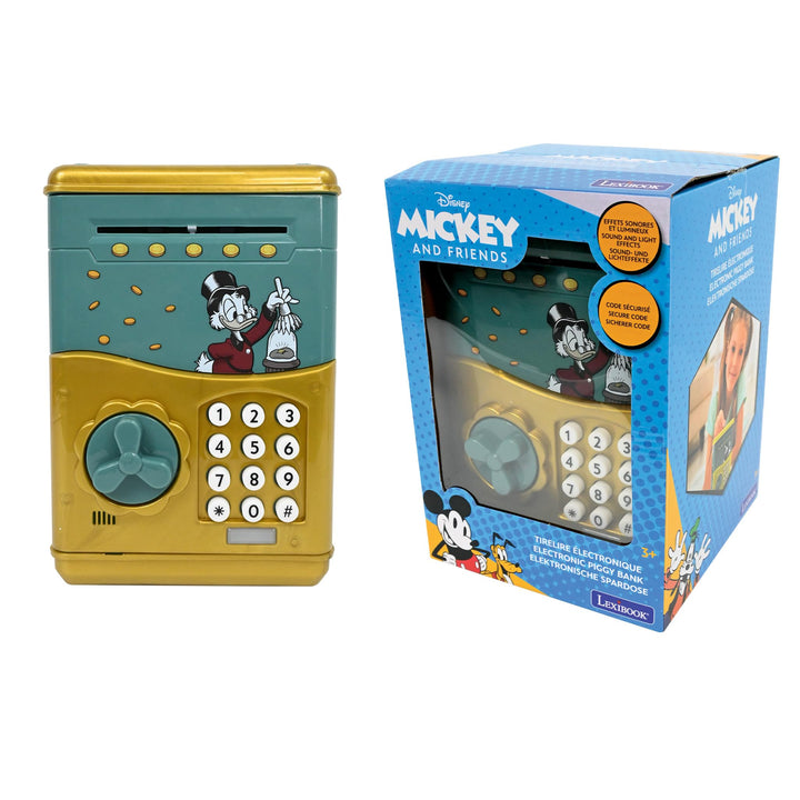 Lexibook - Scrooge McDuck - Electronic Piggy Bank (JG150SC)