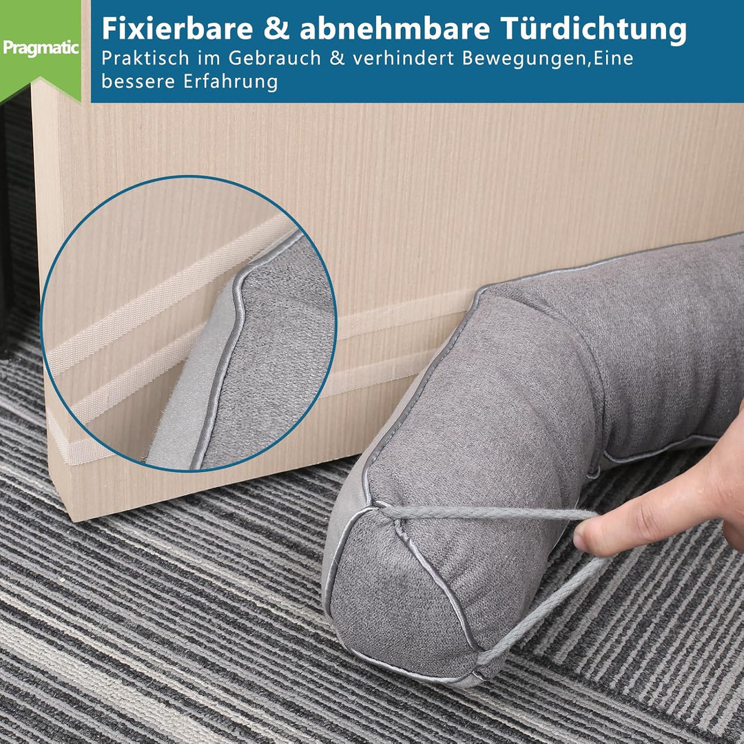 HooTown Zugluftstopper für türen, 82cm Schwerer Zugluftstopper tür Zugluftstopper Windstopper Türluf