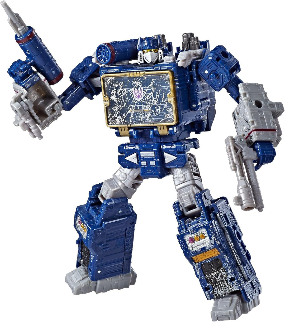 Transformers Toys Generations War for Cybertron Voyager Wfc-S25 Soundwave Actionfigur – Belagerungsk