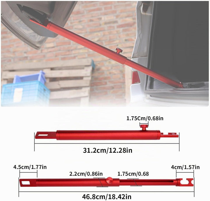 Einstellbar Tailgate, Stützstange für Wohnmobil, AutoTürstützstange aus, Mehrzweck Stützstange, Eins